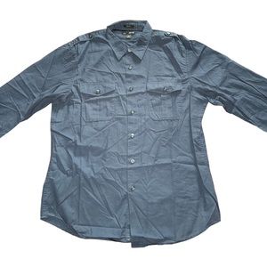 Apt 9 Slim Fit Button Up Shirt Long Sleeve Size M